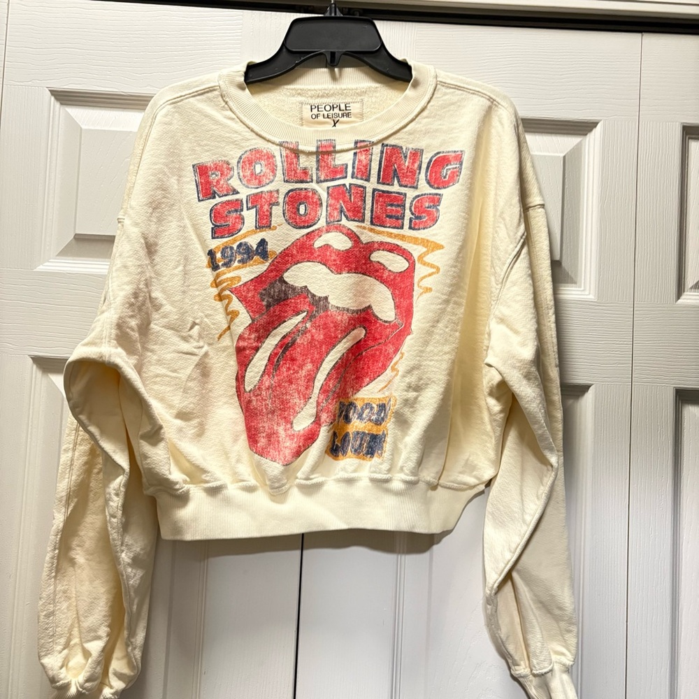 People of Leisure Rolling Stones sweatshirt